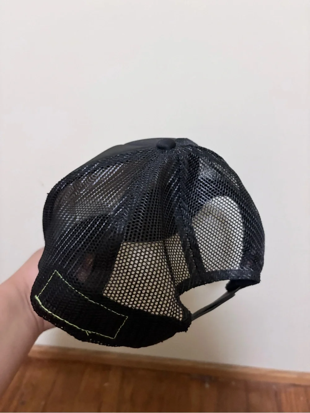 Aviator Nation Black Unisex  Cap with Rainbow Patch